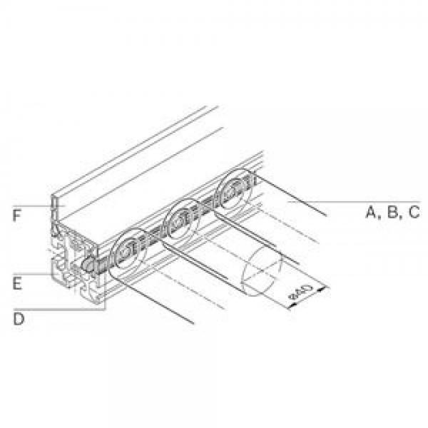Bosch Rexroth 3842535667, Roller Arrester N8 3842535667 Rexroth