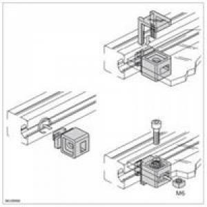 Bosch Rexroth 3842535696, Variofix Block 8 3842535696 Rexroth