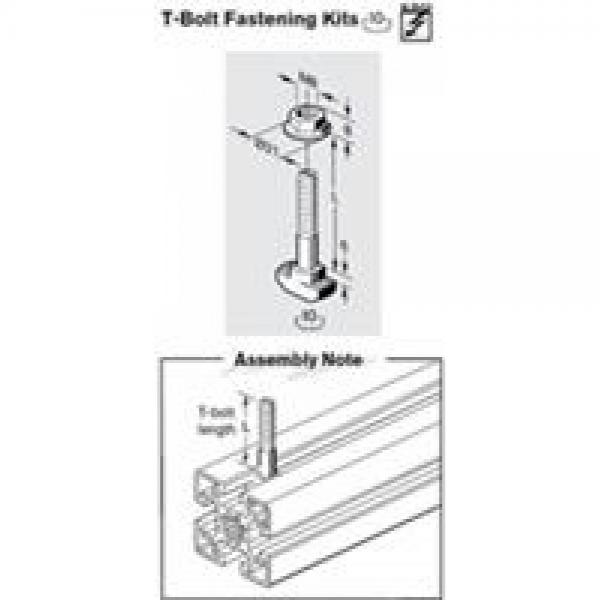 Bosch Rexroth 8981021345, Fastening Kit M8X34 8981021345 Rexroth