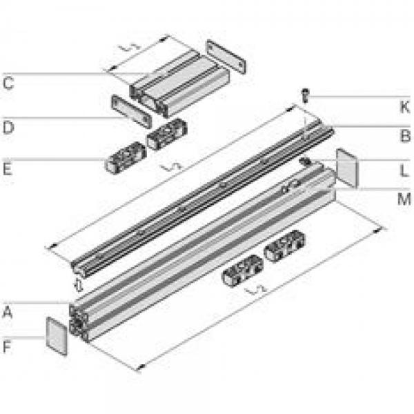 Bosch Rexroth 3842535662, Guide Bearing Lf6S/C (2Pk) 3842535662 Rexroth