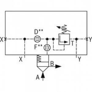 Bosch Rexorth Control cover LFA 50 DBU2B2-6X/315A100V/12 R900559196 Rexroth